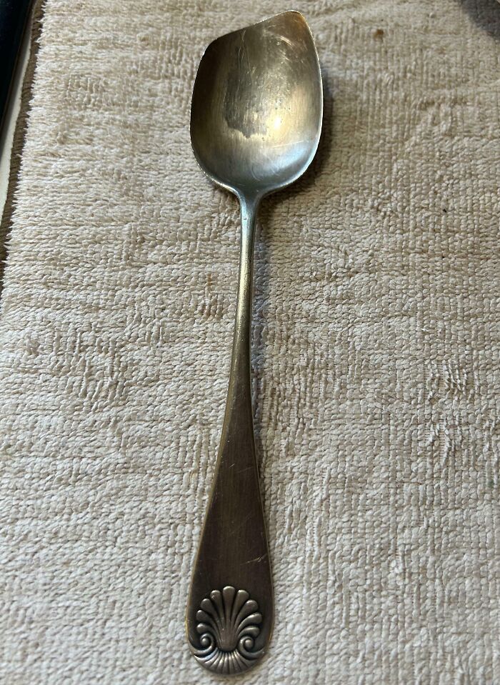 This Spoon Has Been In My Family For About 70 Years, And Still Going Strong