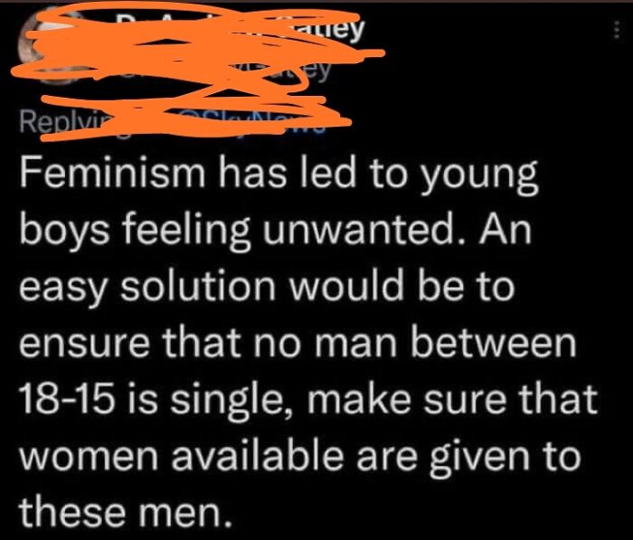 Ah Yes Feminism, The Biggest Evil Plaguing Society 🙄