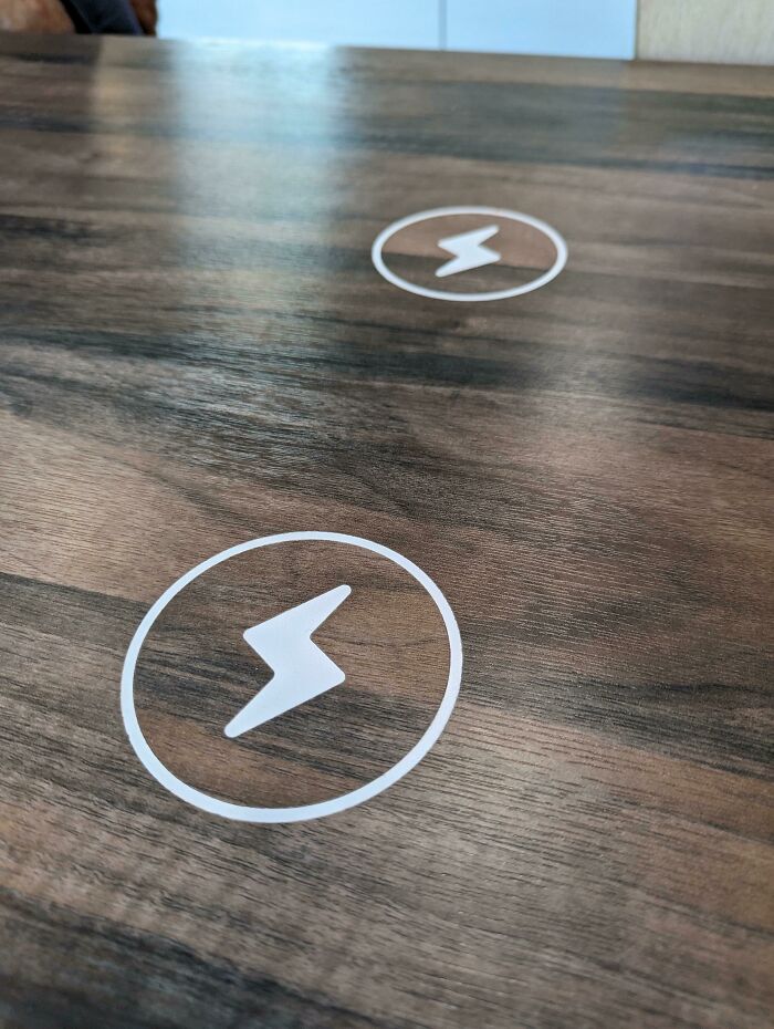 They Installed Wireless Chargers Integrated In The Tables In KFC (In Canada)
