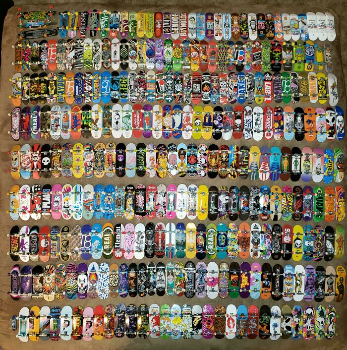 My Current Tech Deck Finger Skateboard Collection (293)