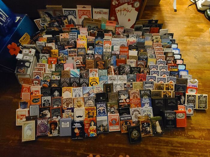 This Is My Collection Of Playing Cards