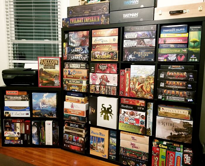 My House's Ever-Growing Collection Of Board Games!