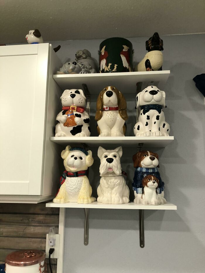 I Collect Dog Themed Cookie Jars