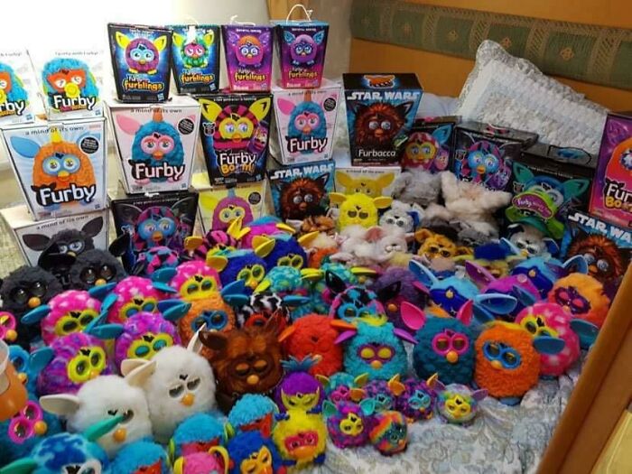 I Feel Like My Furby Collection Could Be Appreciated Here…