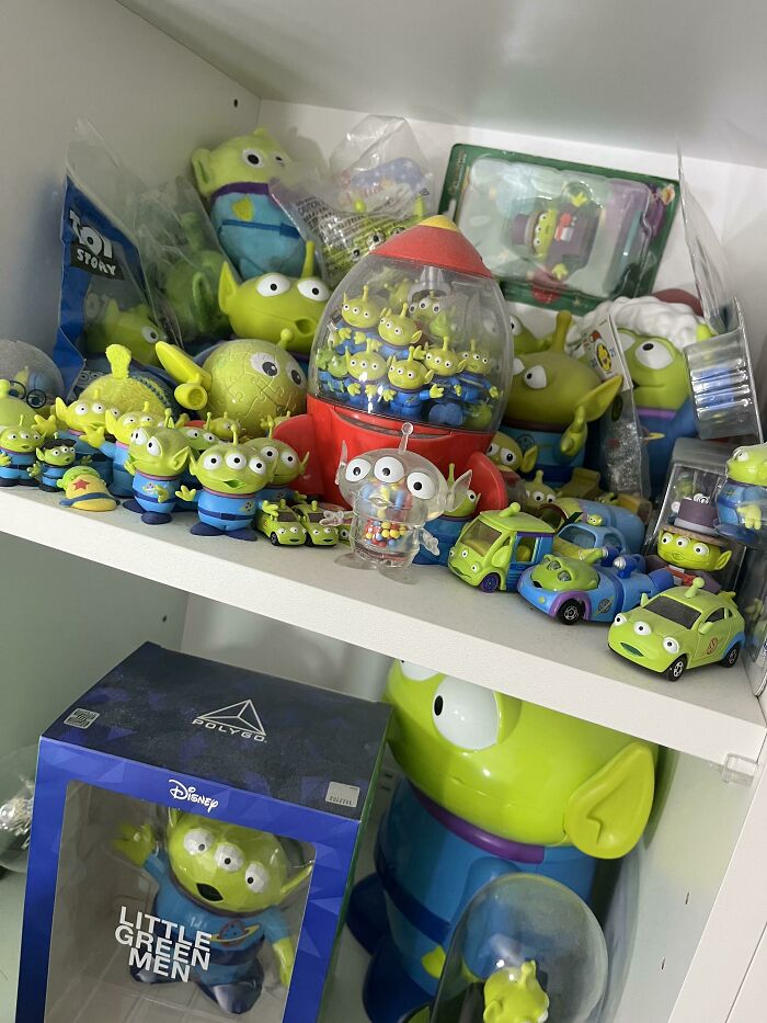 Squeeze Toy Aliens From Toy Story ⨀⨀⨀