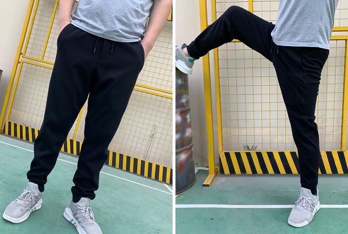Elevate Your Comfort Game With THE GYM PEOPLE Men's Fleece Joggers Pants - Stay Cozy In Loose-Fit Style With Deep Pockets!