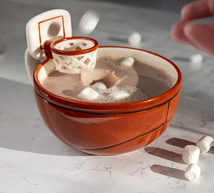  Max'is Creations Basketball Mug: Dunk Into Your Morning Routine With This Novelty Hot Chocolate Coffee Mug!