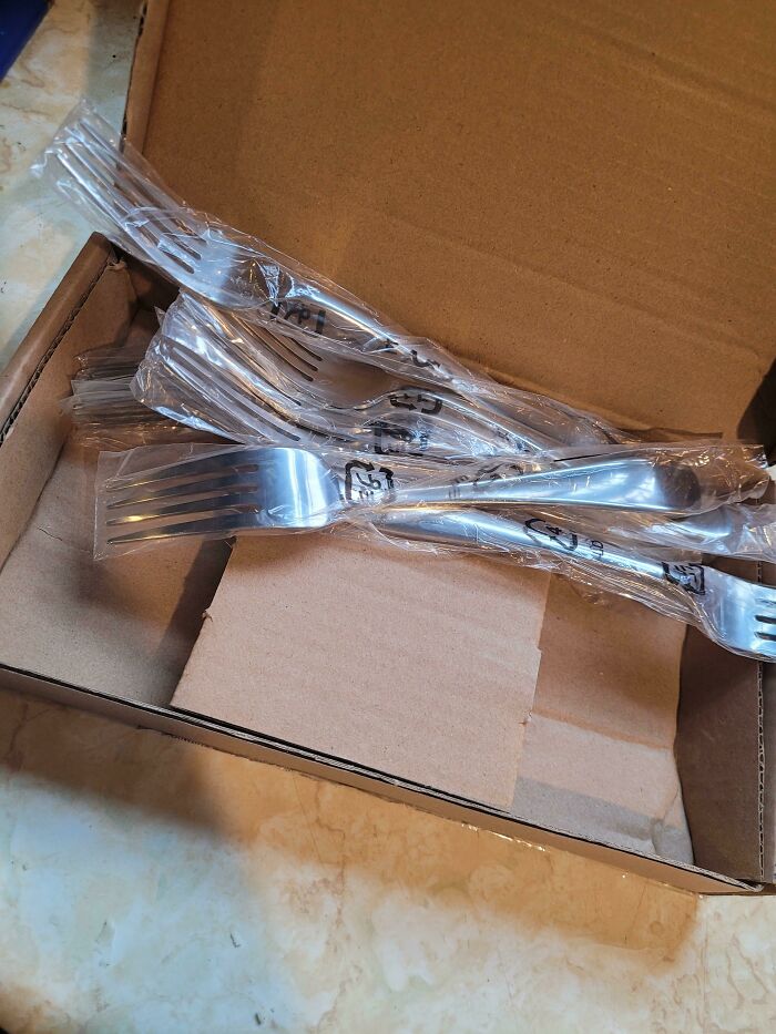 Every Damn Fork Was Individually Wrapped