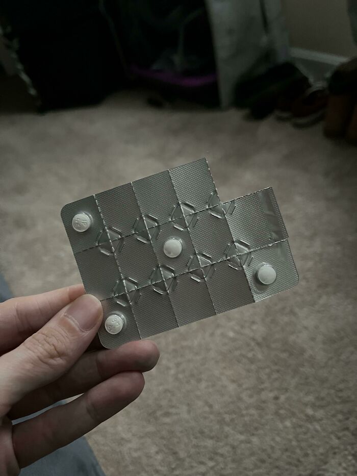 Two Sleeves Of Pills Came In The Box Of 10
