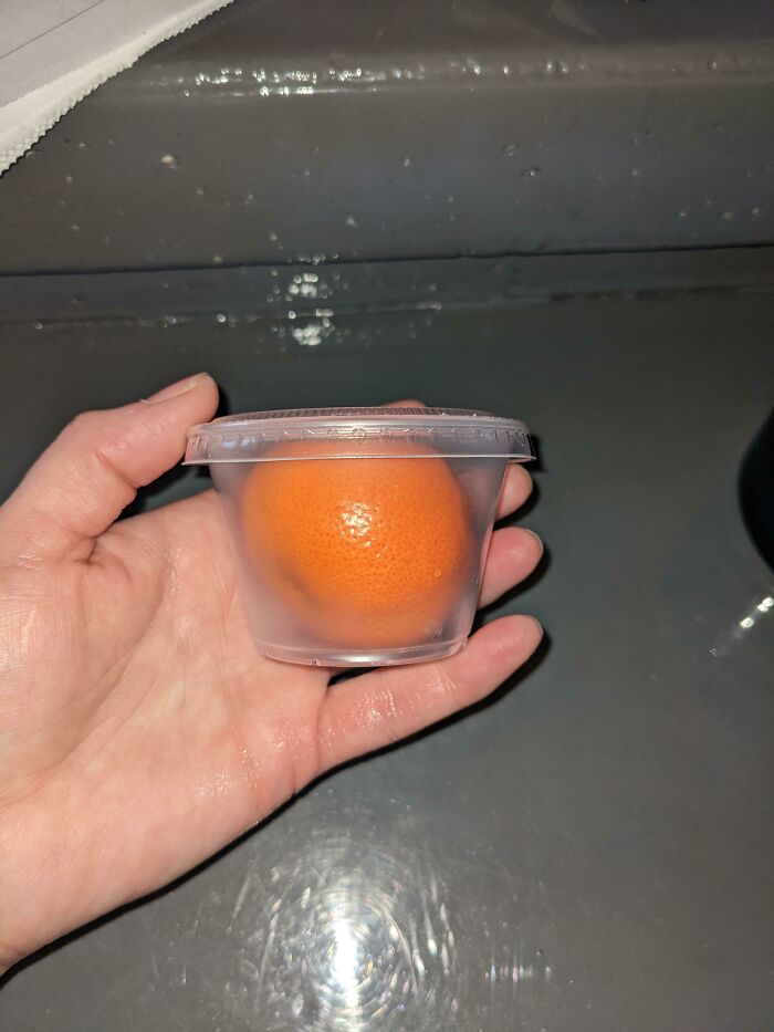 Since Oranges Don't Have A Natural Packaging