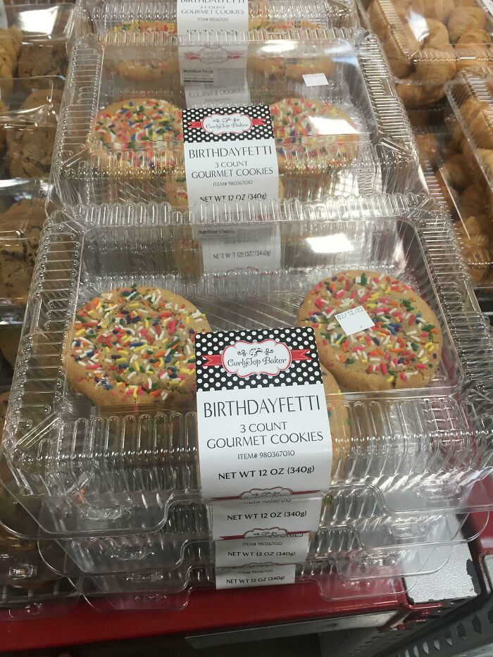 Too Much Package For 3 ‘Gourmet’ Cookies. Found At Sams Club