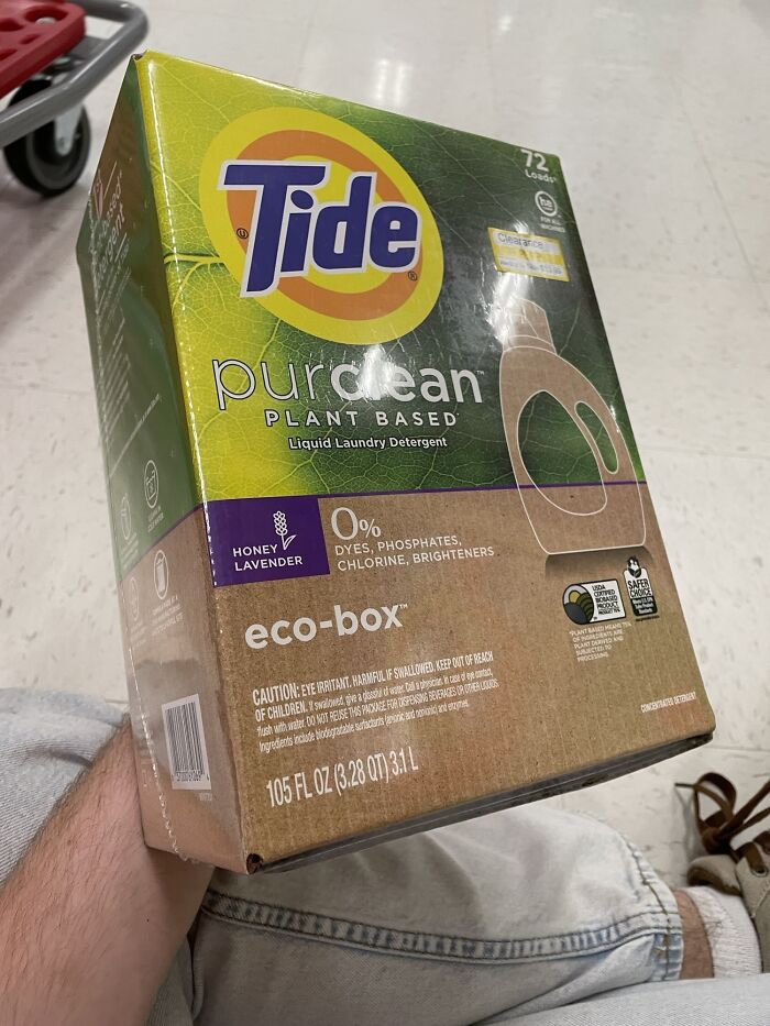 “Eco-Box” Wrapped In Plastic