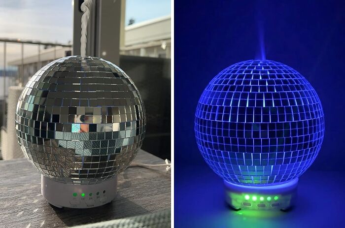 Elevate Your Aromatherapy Experience With Scandinordica's Disco Ball Diffuser Rotating: Enjoy Essential Oils In Style With Whisper Quiet Operation!