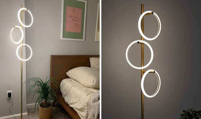 Light Up Your Space With The Brightech Saturn Floor Lamp: Elevate Your Home Décor With Modern Illumination!
