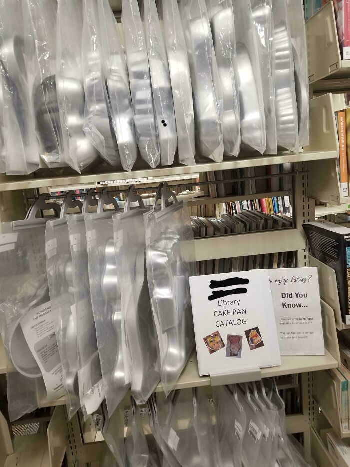 My Local Library Has Cake Pans You Can Rent Out