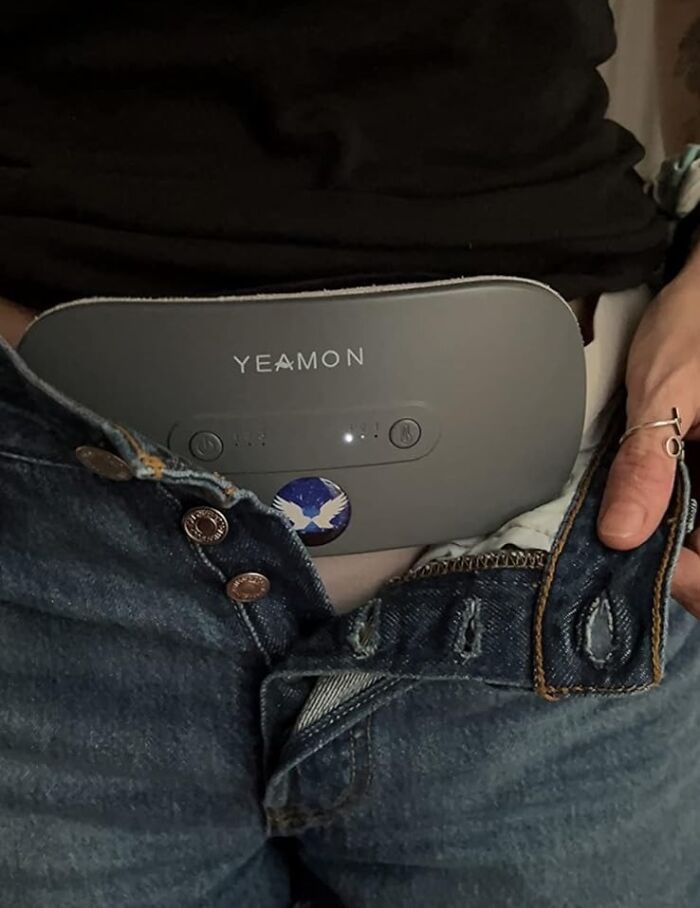 Heat Where You Need It: Portable Cordless Heating Pad Takes The Chill Off!