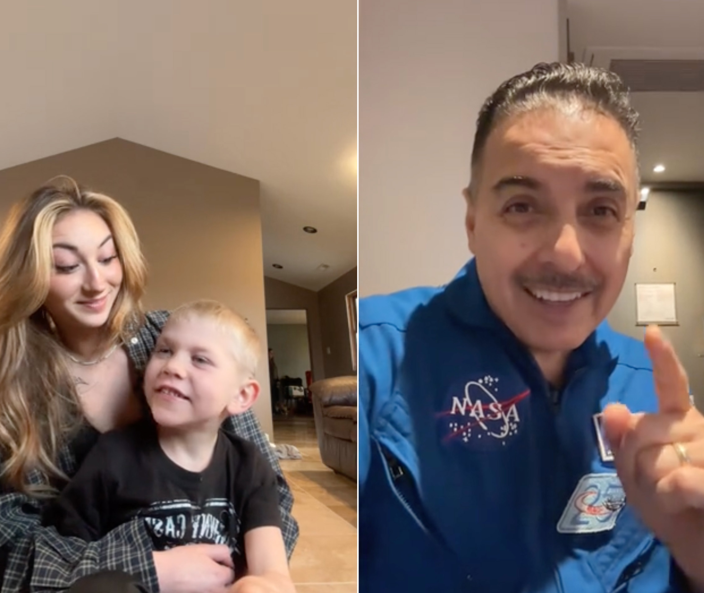 Sister Posted A Video About Her Bullied 6 Y.O. Brother, Received A Response From Astronaut Sister Posted A Video About Her Bullied 6 Y.O. Brother, Received A Response From Astronaut