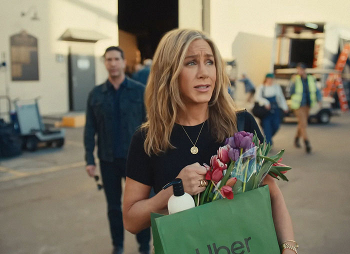 Jennifer Aniston Totally Forgets Who David Schwimmer In Hilarious New Uber Eats Ad