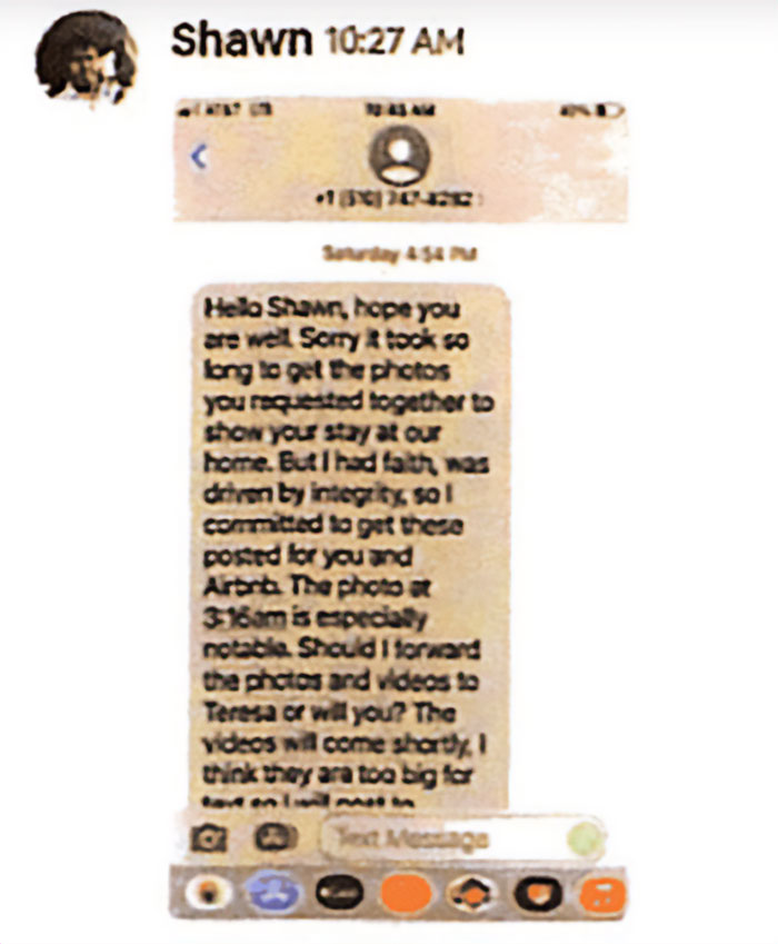 Man Leaves Bad Review On Airbnb, “Superhost” Sends His Wife Security Camera Pic Of Him Cheating Man Leaves Bad Review On Airbnb, “Superhost” Sends His Wife Security Camera Pic Of Him Cheating