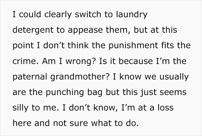 “I’m Being Kept From My Grandchild”: Grandma Gets A Reality Check After Laundry Soap Drama