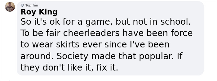 School Called Out For Double Standards After Cheerleader Is Told To Cover Up School Called Out For Double Standards After Cheerleader Is Told To Cover Up