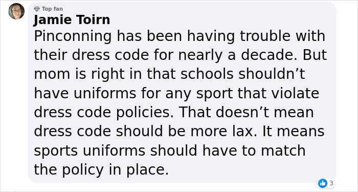 School Called Out For Double Standards After Cheerleader Is Told To Cover Up School Called Out For Double Standards After Cheerleader Is Told To Cover Up