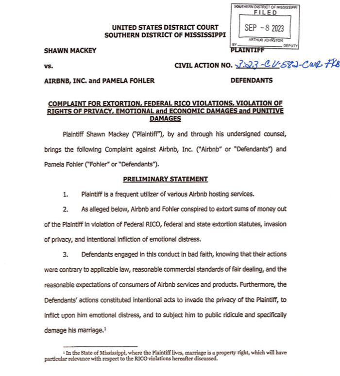 Man Leaves Bad Review On Airbnb, “Superhost” Sends His Wife Security Camera Pic Of Him Cheating Man Leaves Bad Review On Airbnb, “Superhost” Sends His Wife Security Camera Pic Of Him Cheating