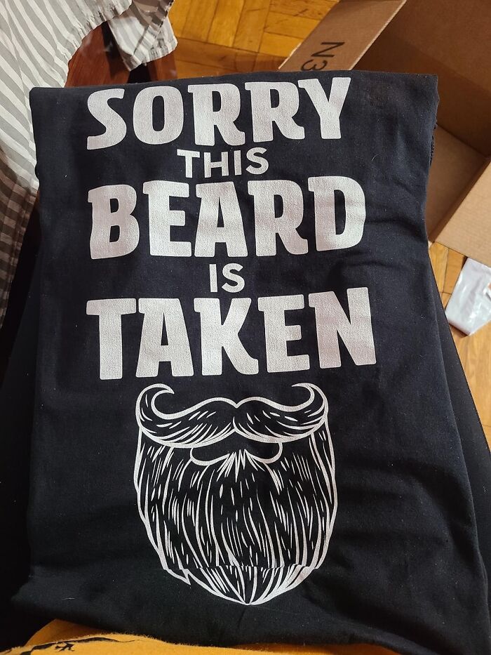 Send A Playful Message That His Beard's Off The Market With A Tee That's As Fun As A Valentine’s Day Wink