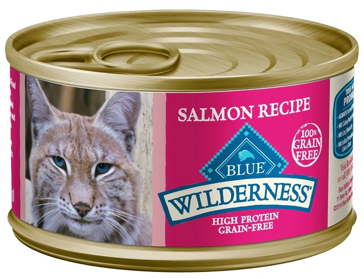 Blue Buffalo Wilderness Salmon Grain-Free Canned Cat Food