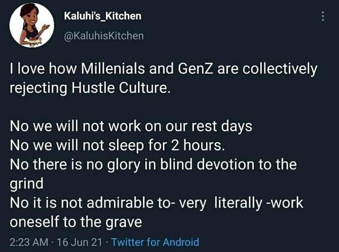 Reject Hustle Culture