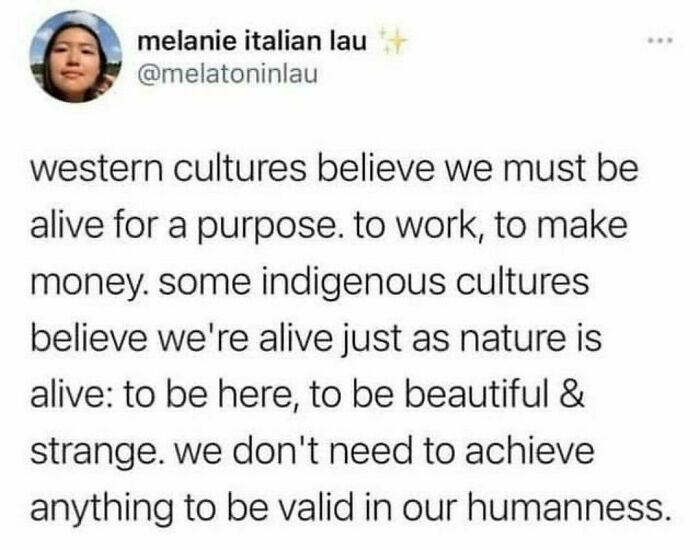 “We’re Alive Just As Nature Is Alive”