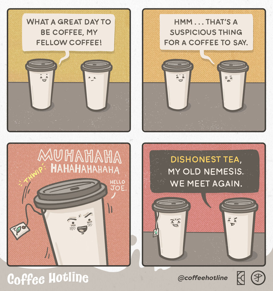 A Suspicious Coffee Cup