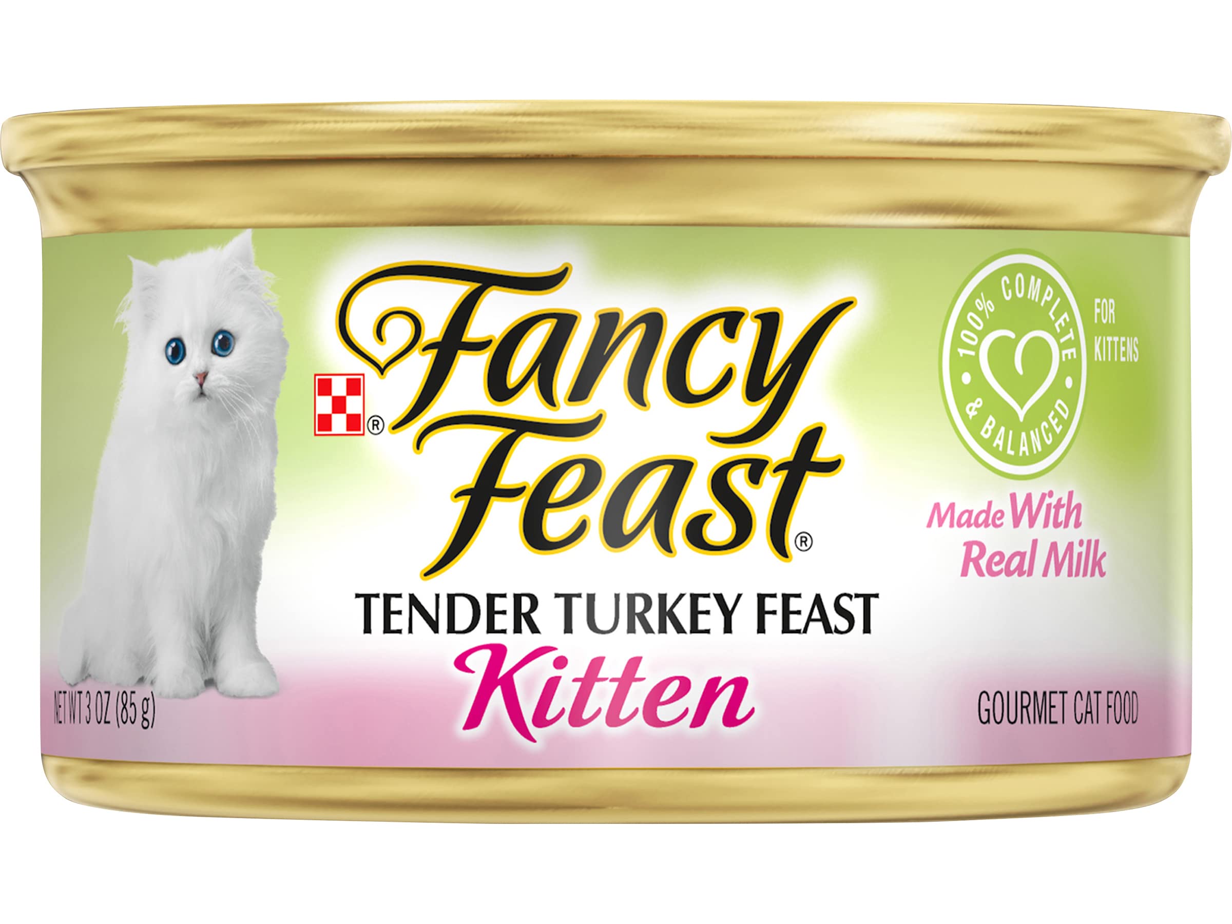 Fancy Feast Kitten Tender Turkey Feast Canned Cat Food