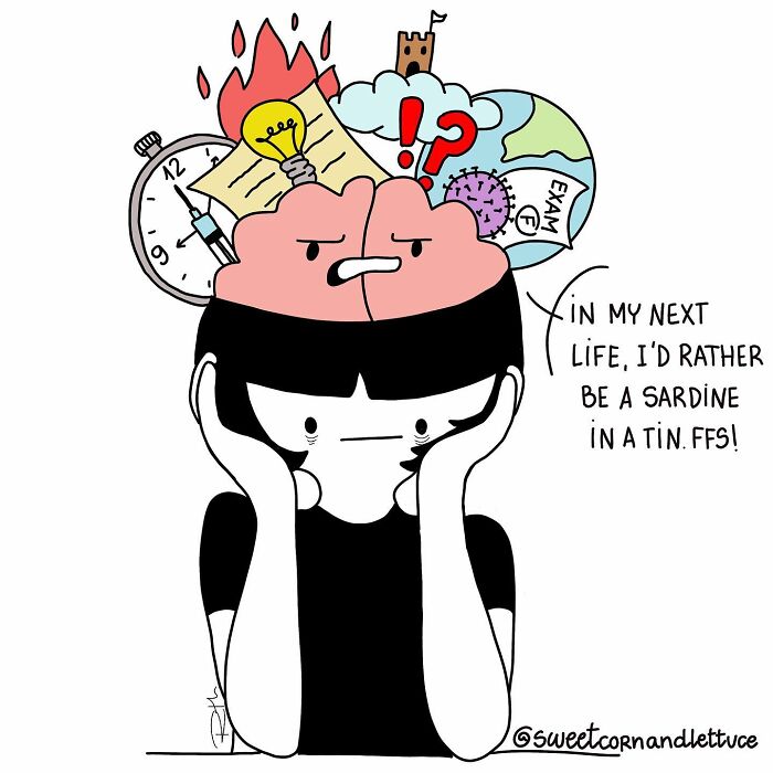 Relatable Everyday Life Cartoon By Ruth Martin Comics