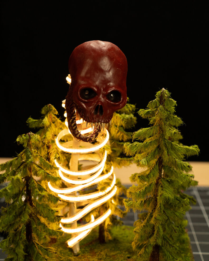 I Made An Epic Fantasy Diorama "The Flaming Gatekeeper" I Made An Epic Fantasy Diorama "The Flaming Gatekeeper"