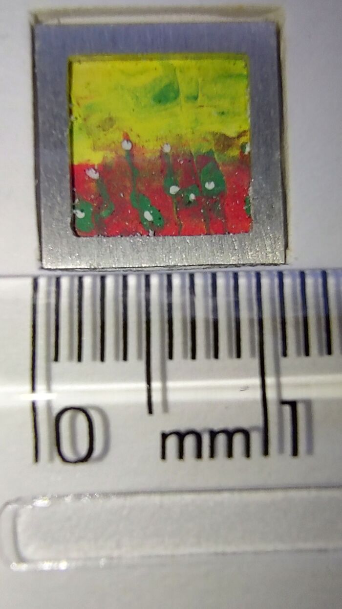 I Create The Smallest Painting In The World (16 Pics)