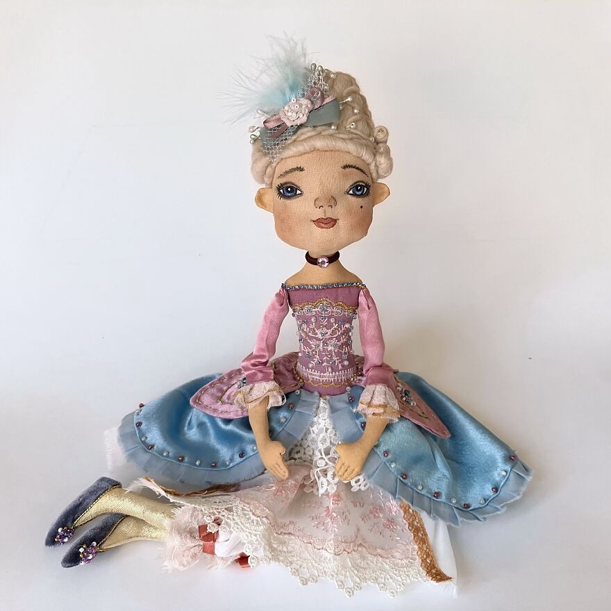 Ooak Art Doll - Marie Antoinette
