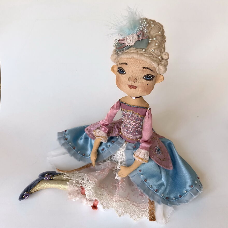 Ooak Art Doll - Marie Antoinette