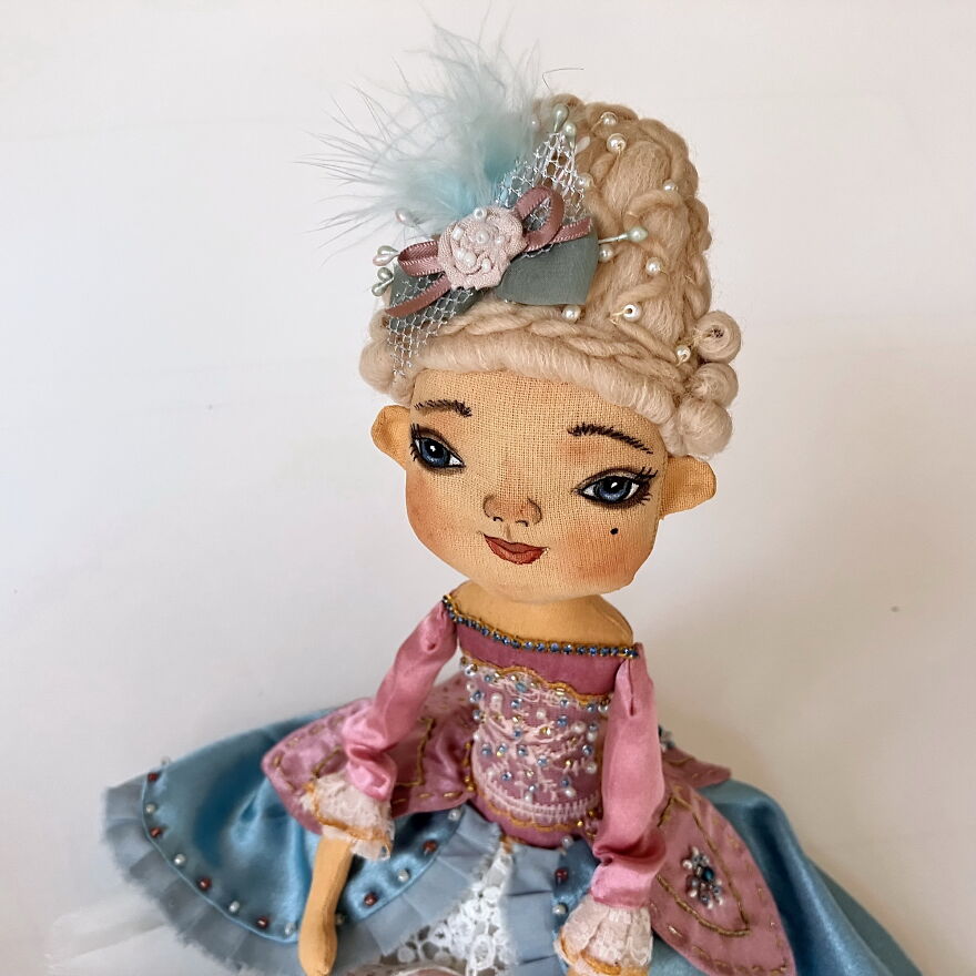 Ooak Art Doll - Marie Antoinette