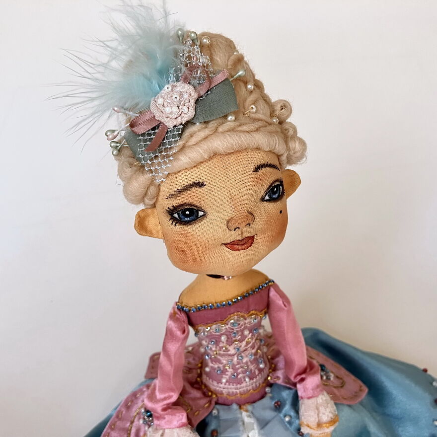 Ooak Art Doll - Marie Antoinette