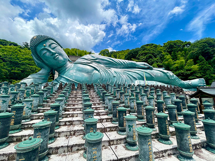 Nanzoin Temple, Fukuoka. This Is Said To Be The Largest Bronze Buddha In The World