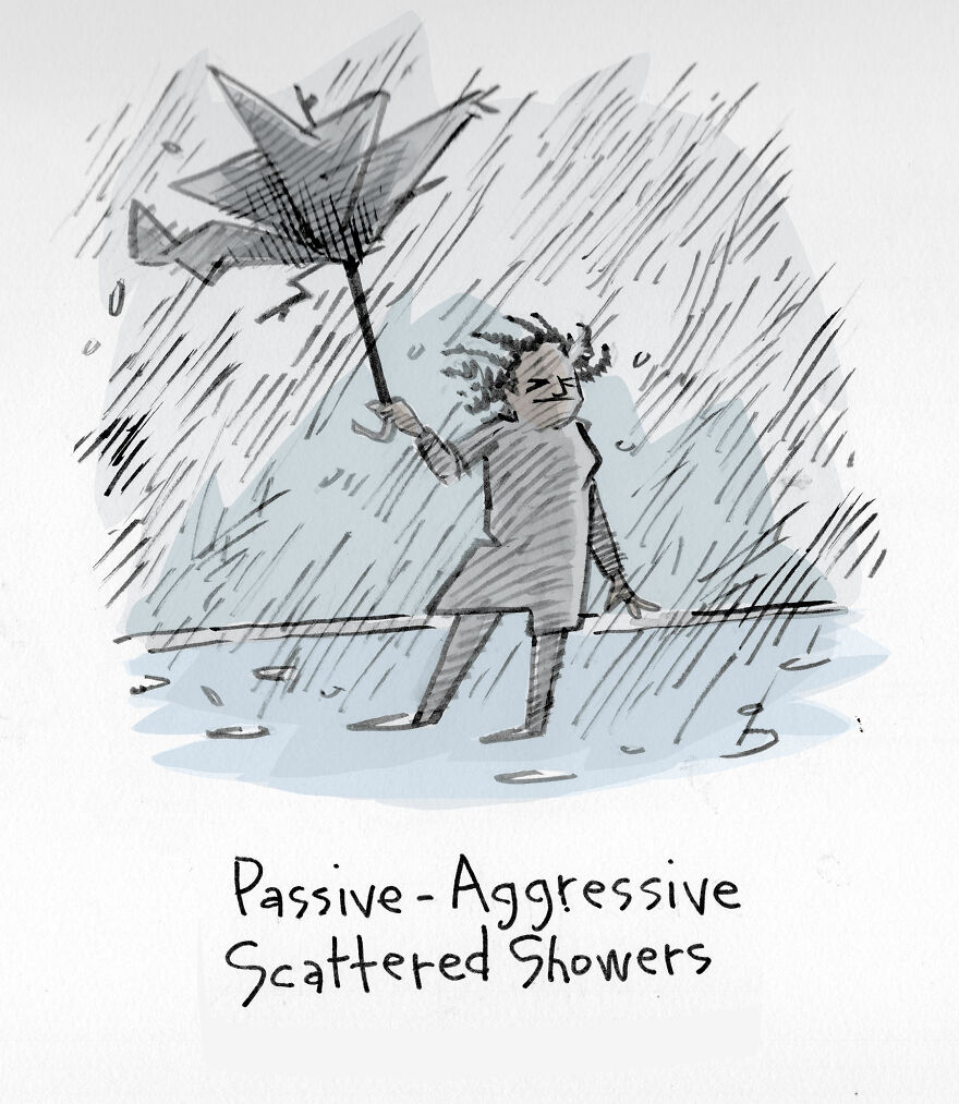 P Is For Passive-Aggressive Scattered Showers
