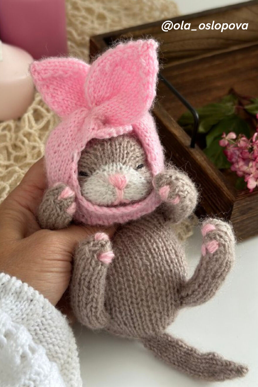 ❤️my Funny Sleeping Kitten Knitting Pattern ❤️