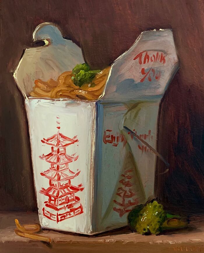 Meet Noah Verrier's Hyperrealistic Oil Paintings Of Food