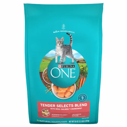 O.N.E. Tender Selects with Real Salmon Dry Cat Food