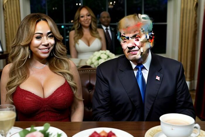 Donald Trump X Mariah Carey