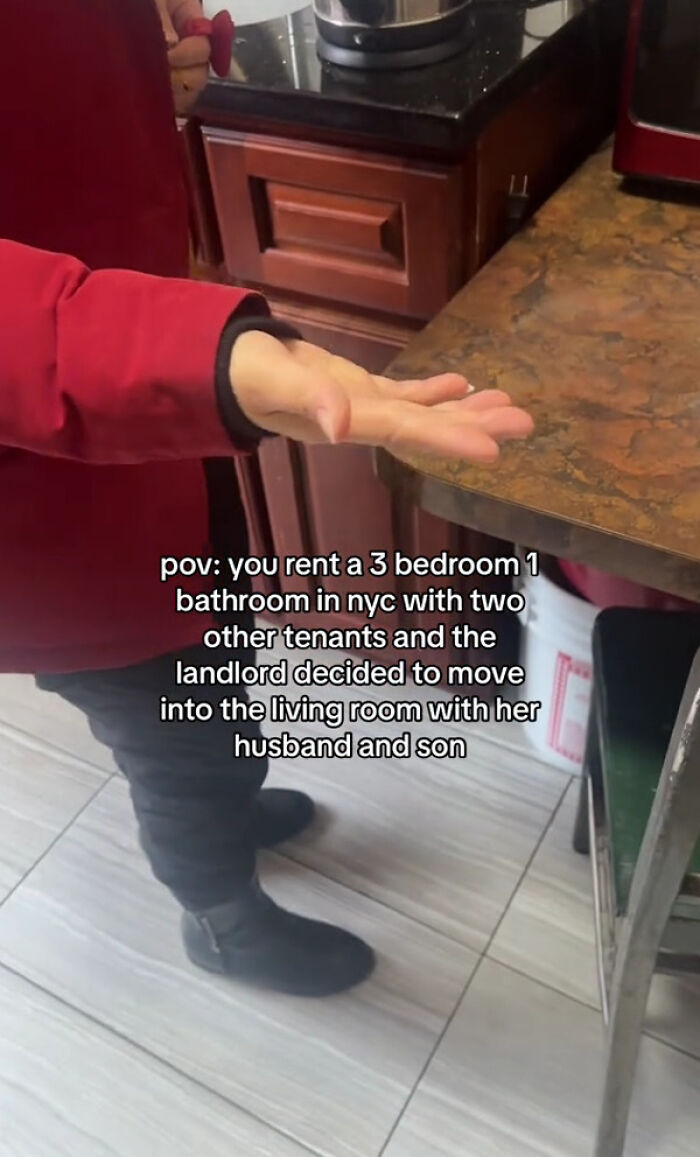 Tenant’s Worst Nightmare Comes True After Landlord Moves Into Living Room With Husband Tenant’s Worst Nightmare Comes True After Landlord Moves Into Living Room With Husband