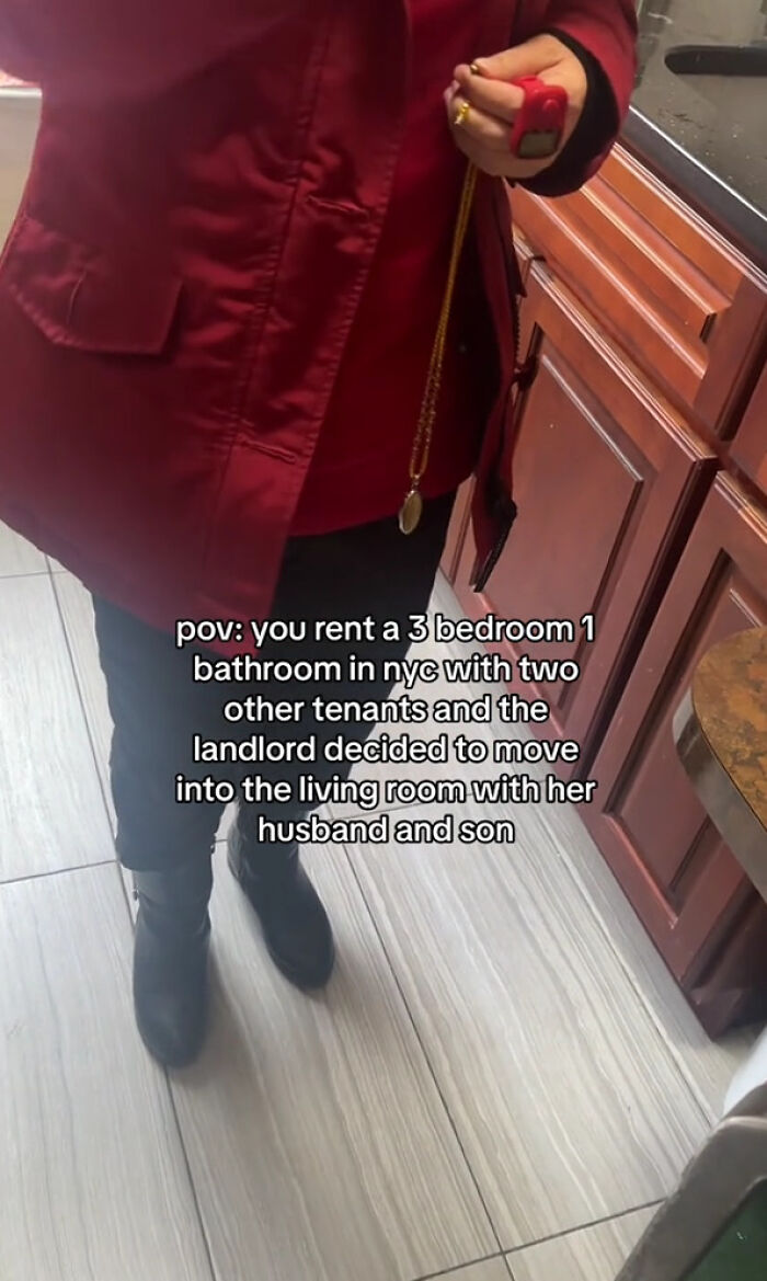 Tenant’s Worst Nightmare Comes True After Landlord Moves Into Living Room With Husband Tenant’s Worst Nightmare Comes True After Landlord Moves Into Living Room With Husband