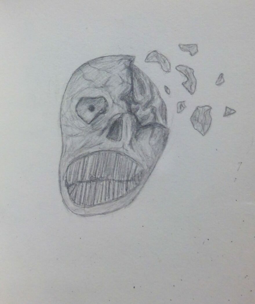 Sketches I've Done To Describe My Depression (6 Pics)