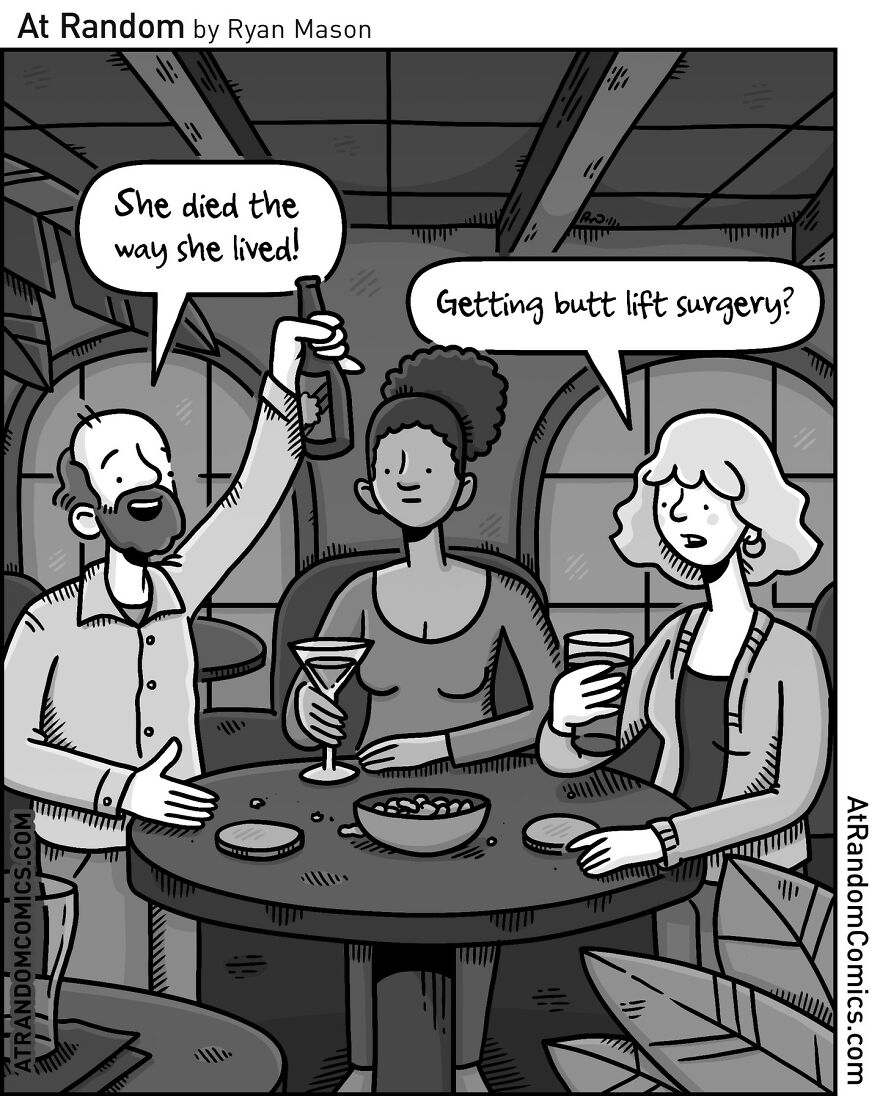 The Funniest Single-Panel Comics By Ryan Mason (New Pics)